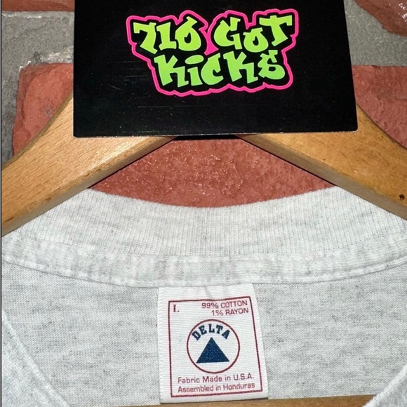 Vintage 1997 NHL Stanley Cup Buffalo Sabres DOMINIK HASEK Goathead T-Shirt Large - Picture 4 of 4